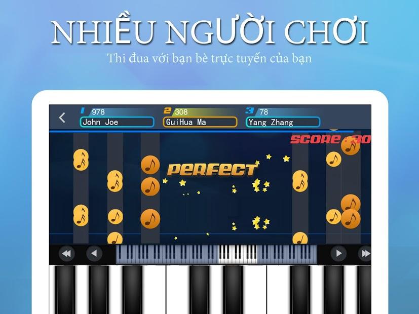 Bàn phím piano đầy đủ