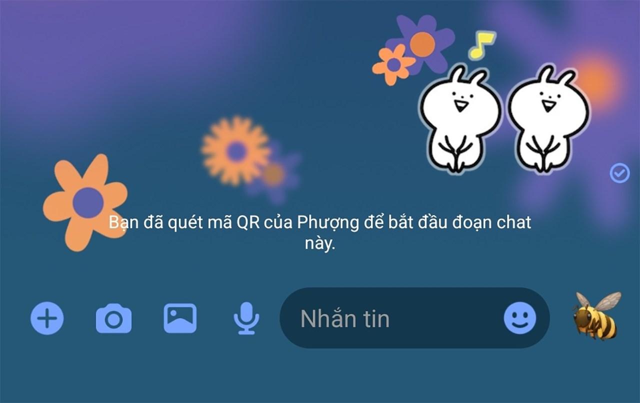 Hướng dẫn thêm bạn bằng QR Messenger