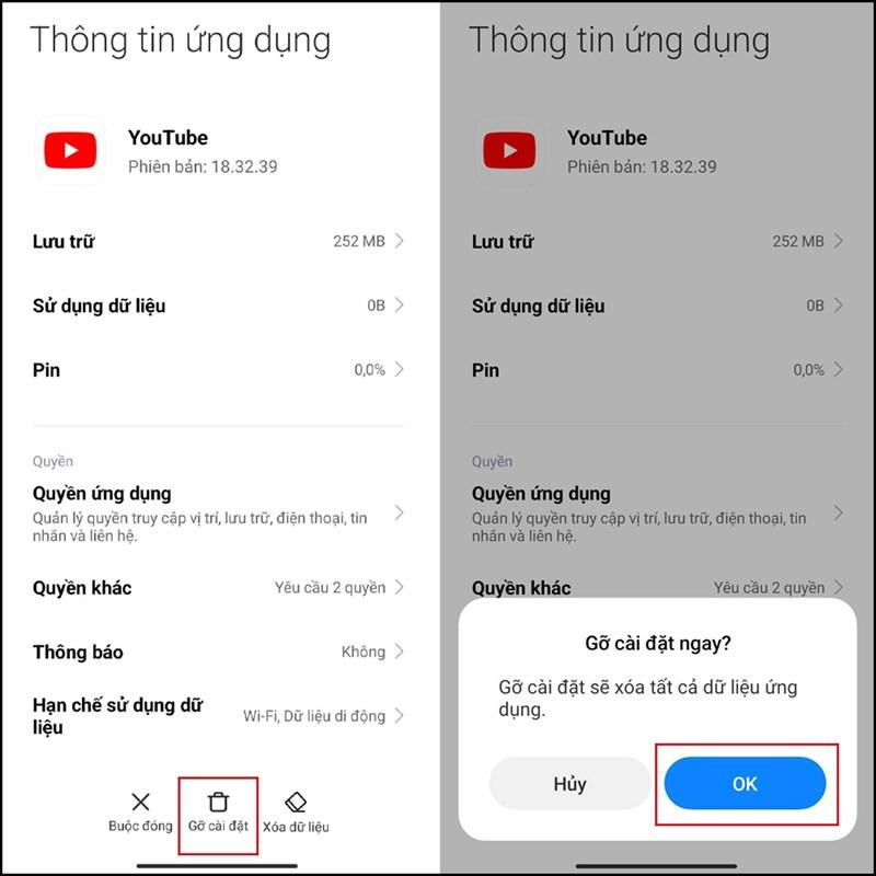 Không đăng nhập được YouTube ReVanced