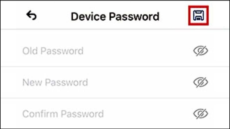 Old Password bạn nhập mật khẩu cũ v&agrave;o, sau đ&oacute; nhập tiếp mật khẩu mới v&agrave;o New Password