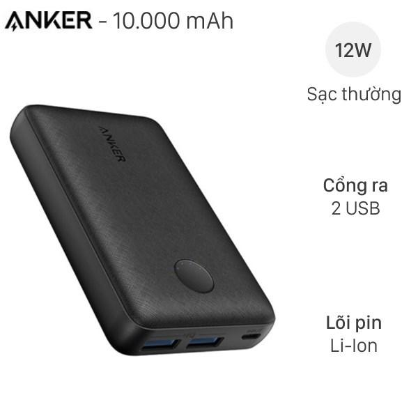 Sạc dự phòng 10.000 mAh Anker PowerCore Select A1223