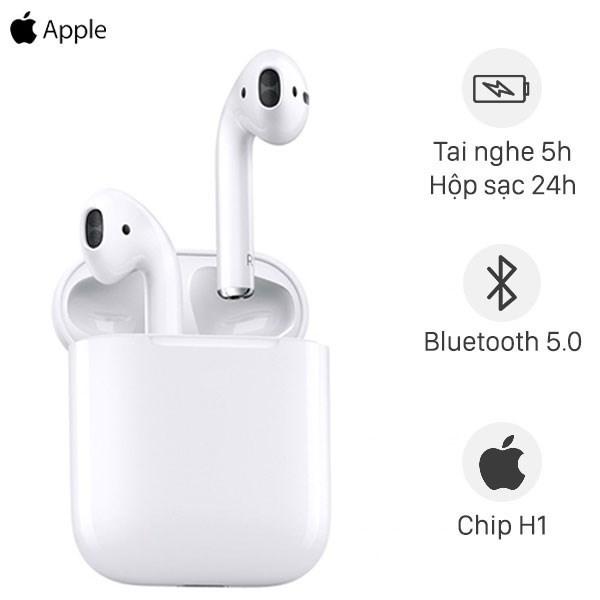 Tai nghe Bluetooth AirPods 2 Apple MV7N2 Trắng