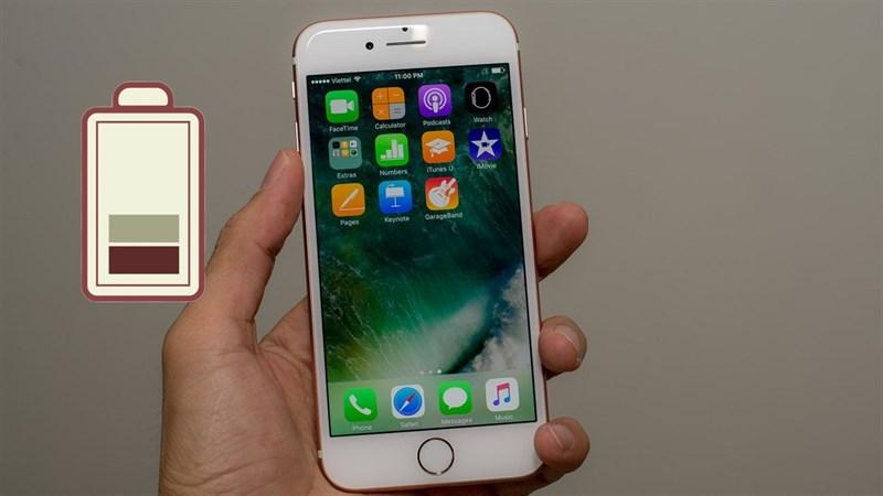 Tại sao iphone 7, iPhone 7 Plus lại nhanh hết pin