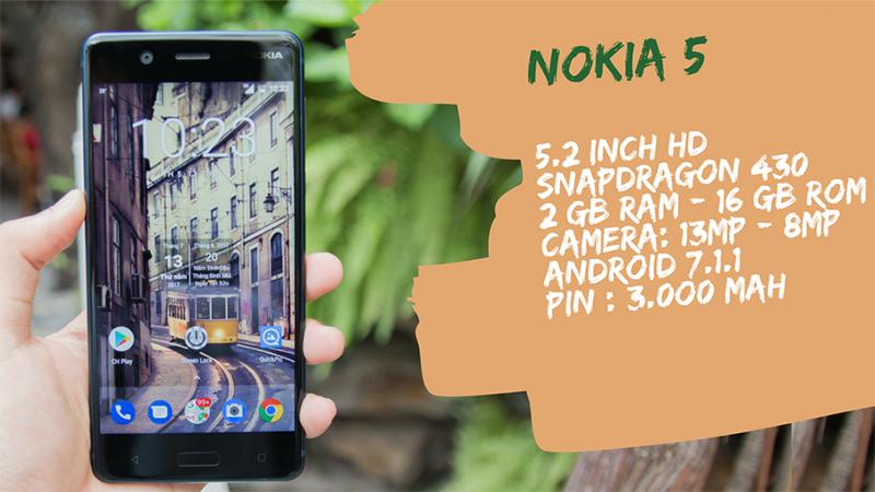 Thiết kế Nokia 5