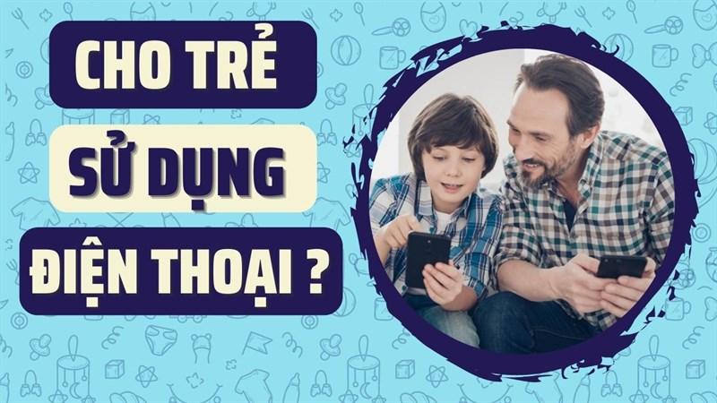 Trẻ em ngày nay có thể sử dụng điện thoại thông minh để học tập một cách dễ dàng.