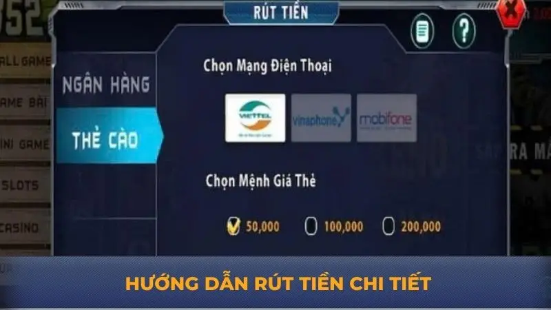 Rút tiền B52 Club – Hướng dẫn chi tiết giao dịch an toàn