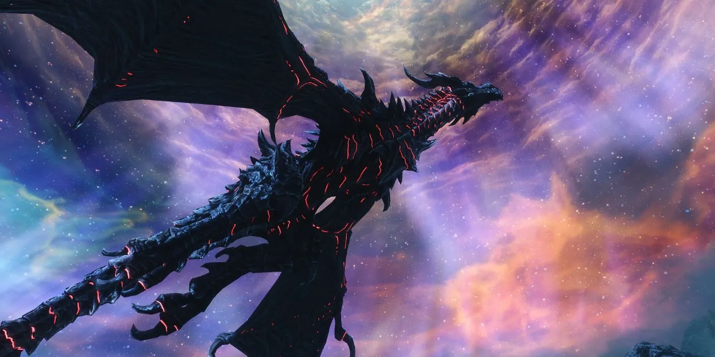 Alduin rồng thần hùng mạnh trong Skyrim nhưng trận chiến cuối cùng lại không như mong đợi
