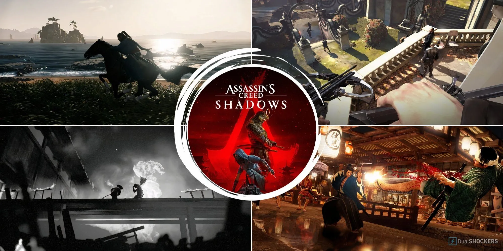 Ảnh bìa tổng hợp các tựa game có lối chơi tương tự như Assassin's Creed Shadows cho game thủ tham khảo