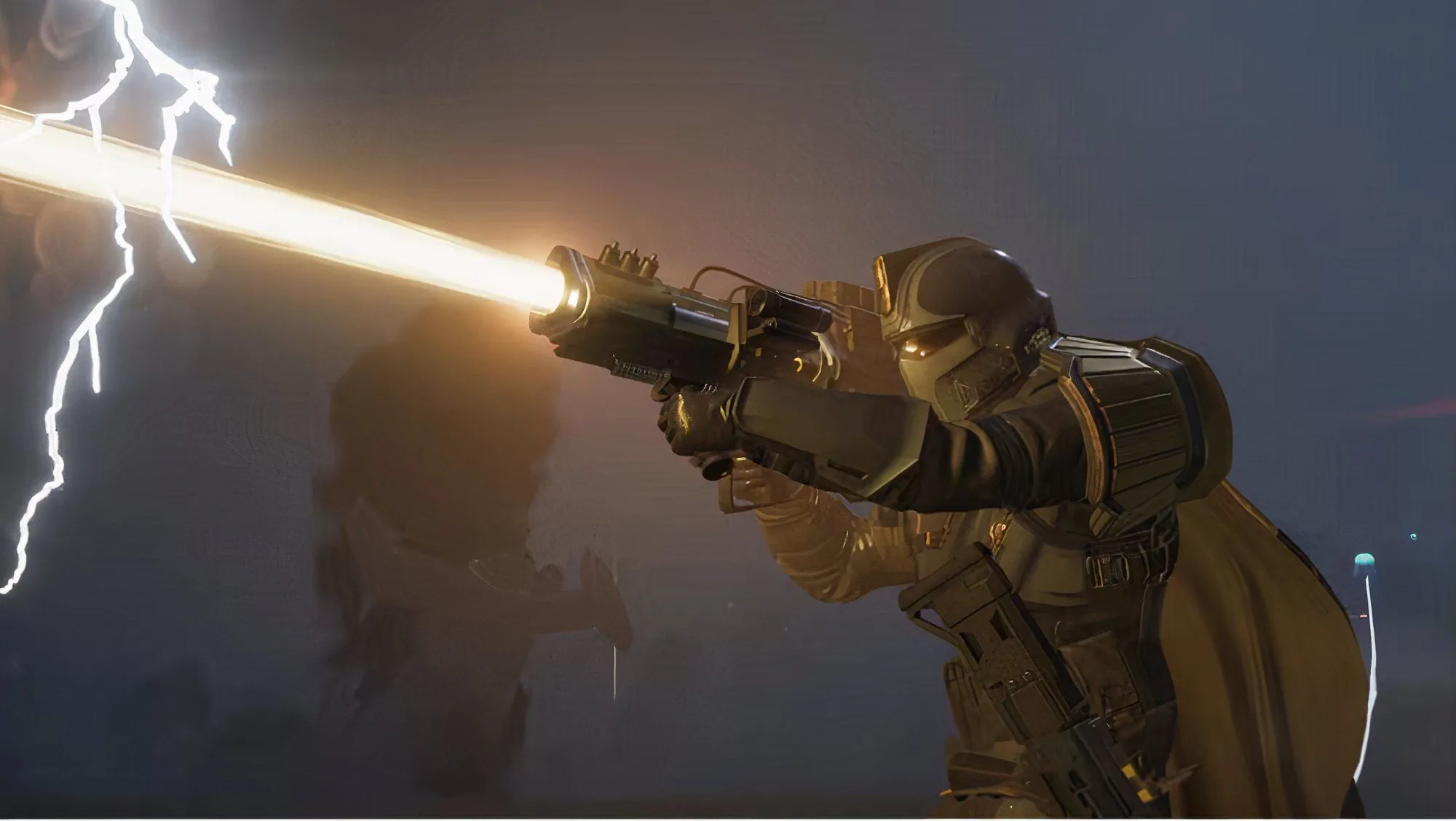 Ảnh chụp cảnh trong Helldivers 2, thể hiện môi trường game nơi người chơi gặp lỗi hiệu năng PC.
