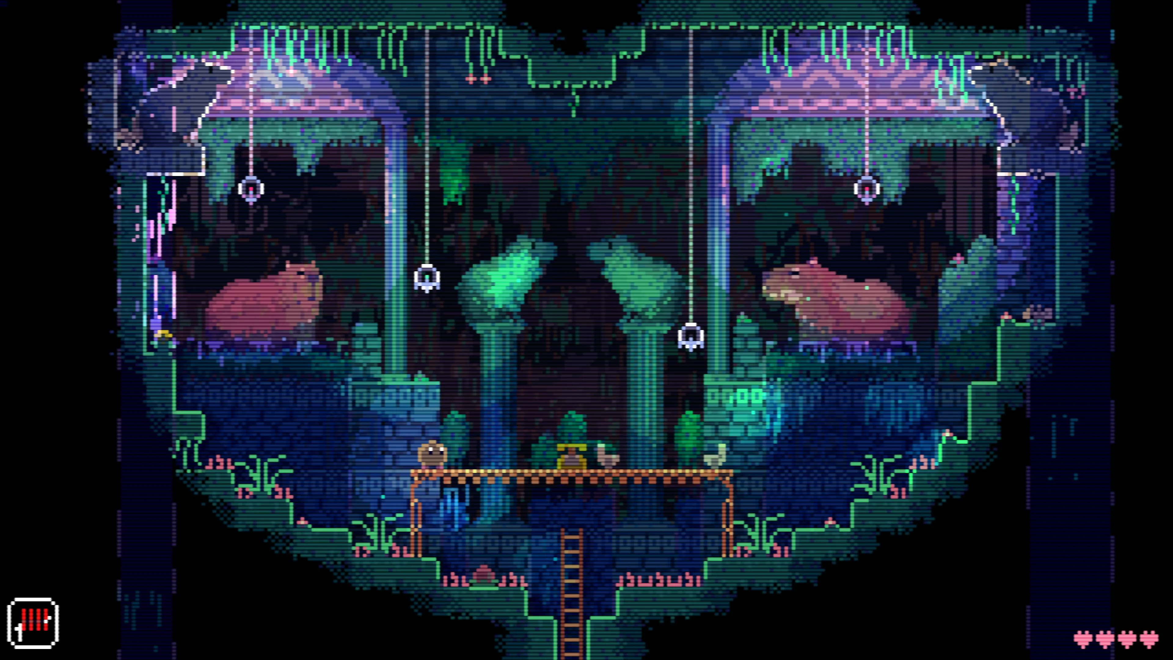 Ảnh chụp màn hình từ game Animal Well