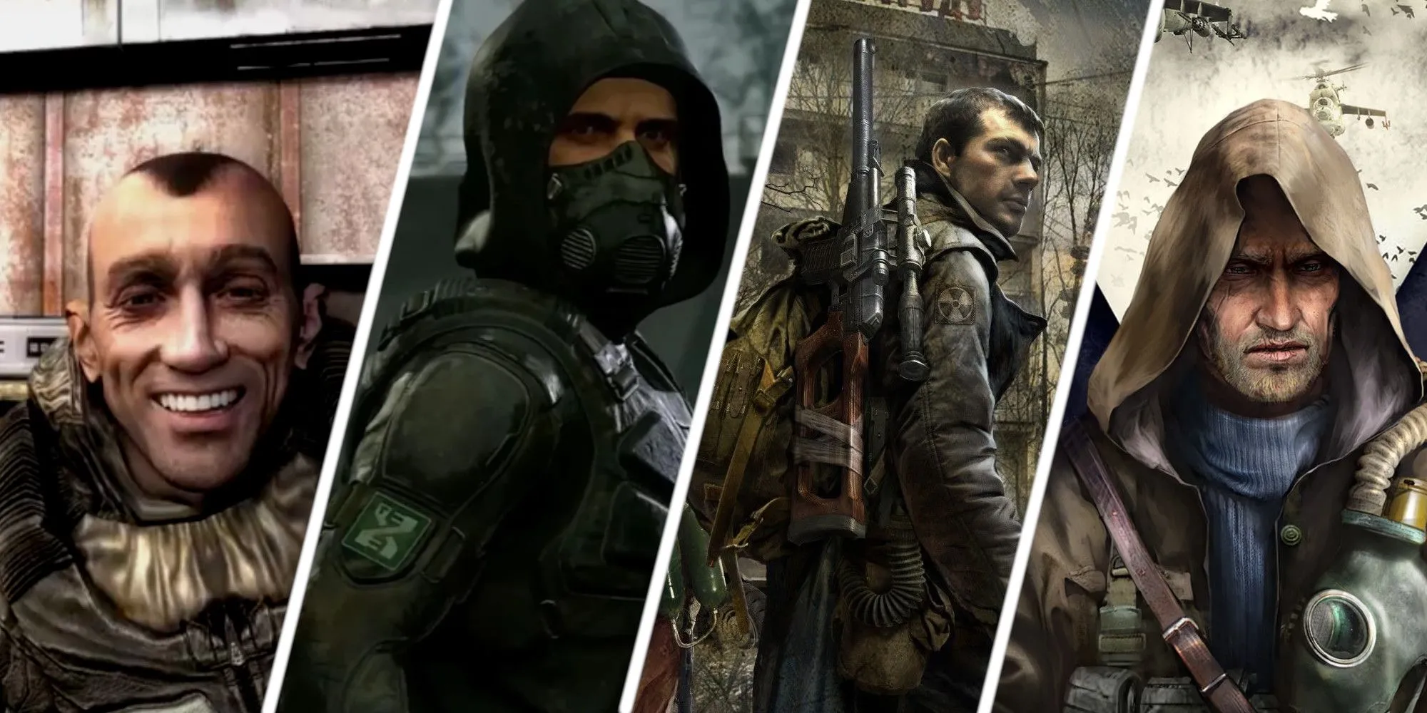 Ảnh minh họa bảng xếp hạng các tựa game trong series STALKER.