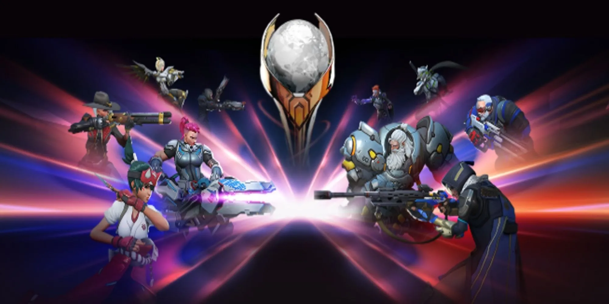 Ảnh minh họa chính thức của chế độ Stadium trong Overwatch 2