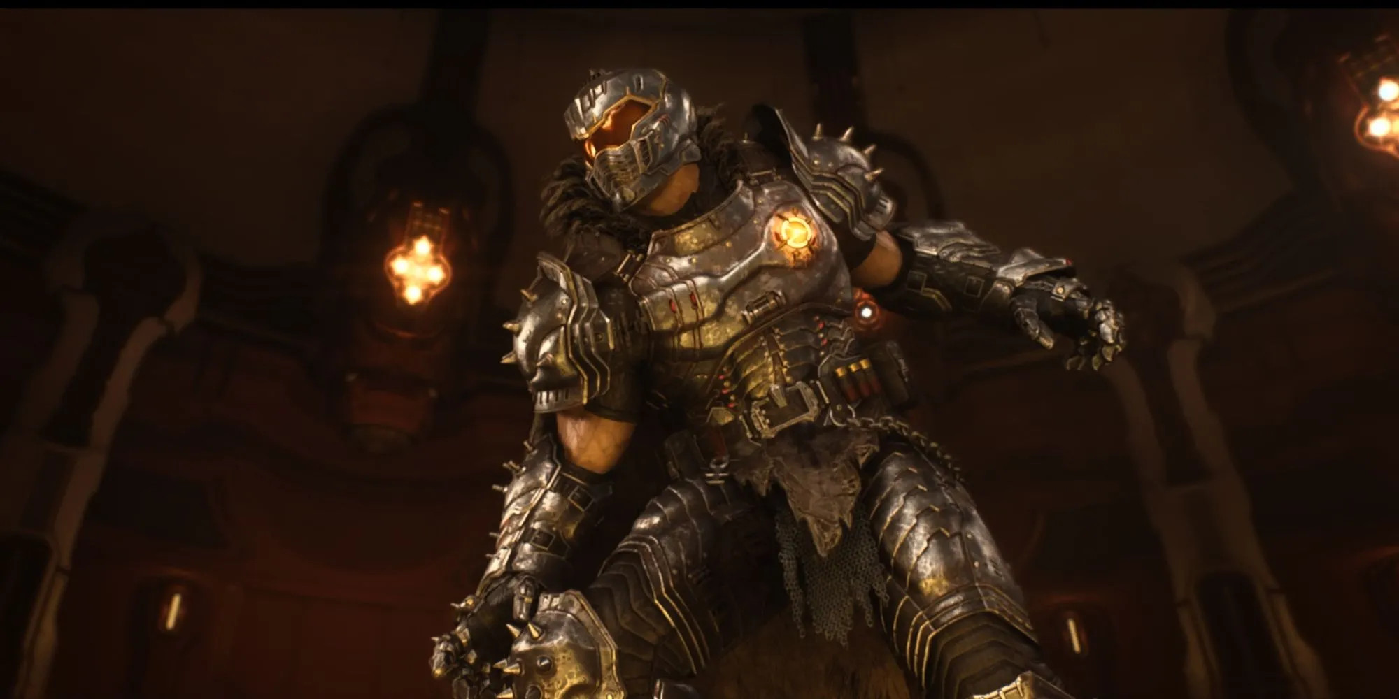 Ảnh minh họa gameplay mới trong DOOM: The Dark Ages