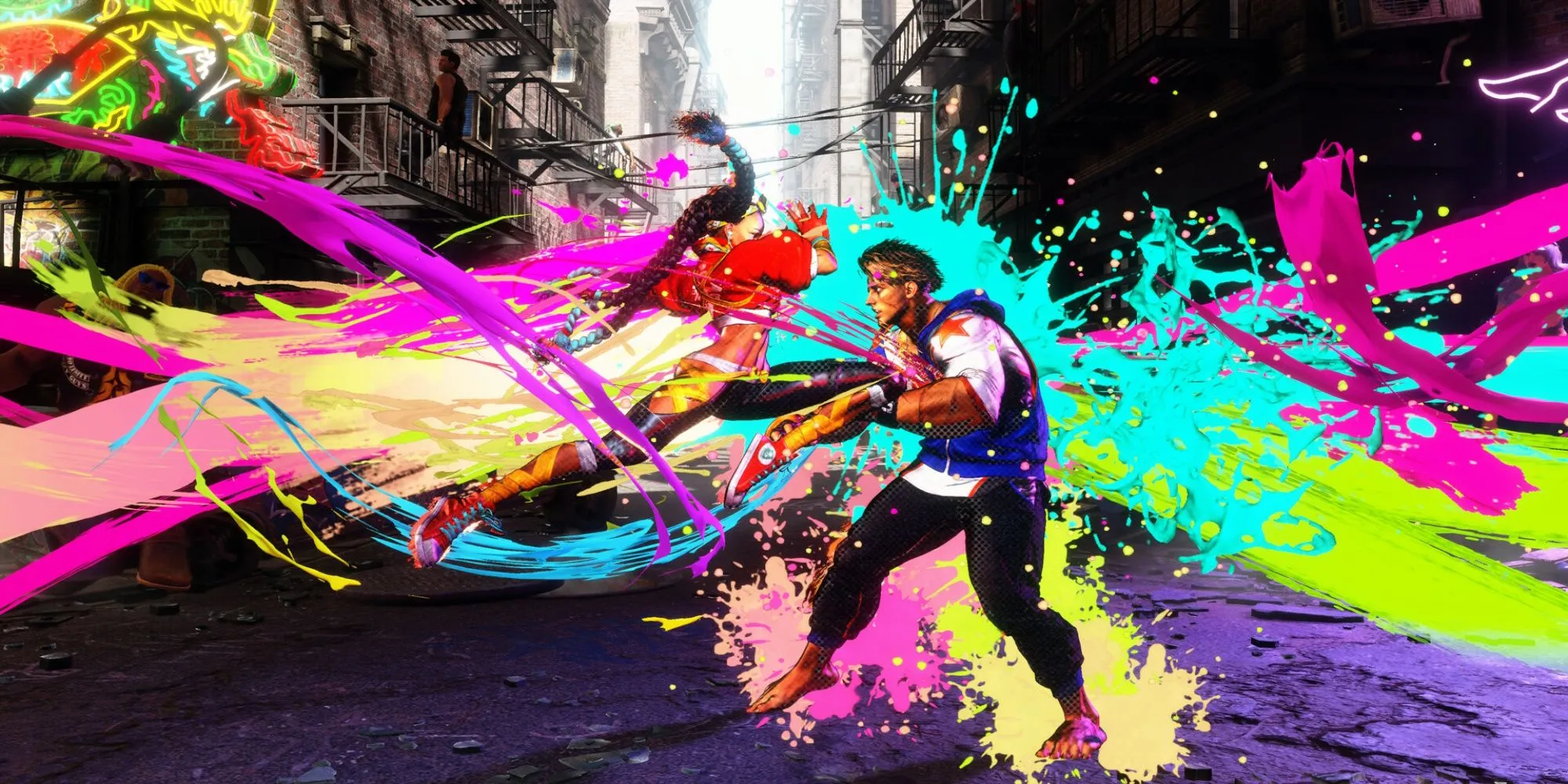 Ảnh quảng bá của Street Fighter 6, tựa game đối kháng cung cấp công cụ huấn luyện chuyên sâu
