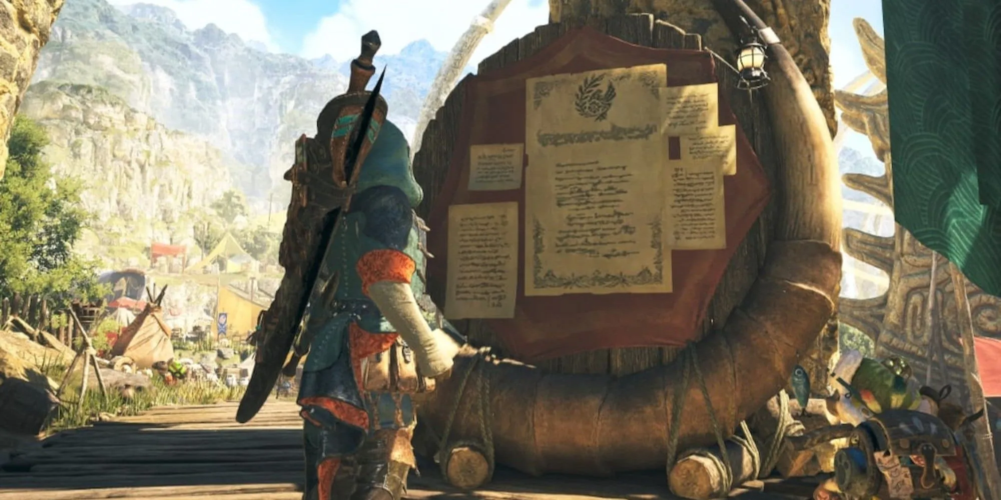 Bảng ghi chép thám hiểm (Expedition Record) hiển thị nhiệm vụ trong Monster Hunter Wilds