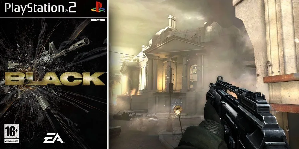 Black trên PlayStation 2 - tựa game FPS với đồ họa và hiệu ứng cháy nổ ấn tượng vượt thời gian