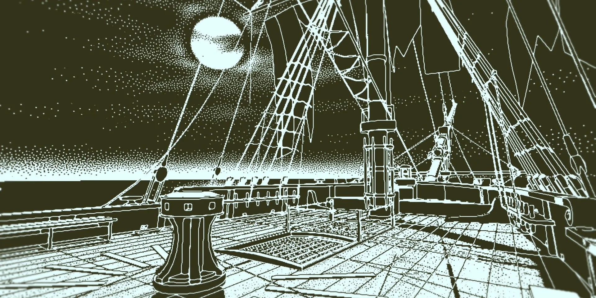 Boong tàu ma quái trong Return of the Obra Dinn, game điều tra yêu cầu ghi chép tỉ mỉ
