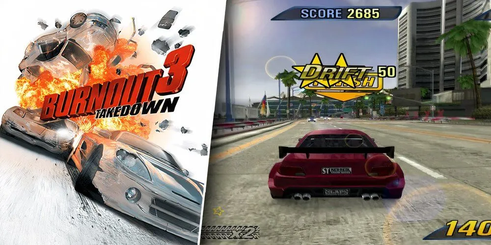 Burnout 3 Takedown - tựa game đua xe PS2 đỉnh cao với cơ chế 'takedown' gây nghiện vẫn hấp dẫn