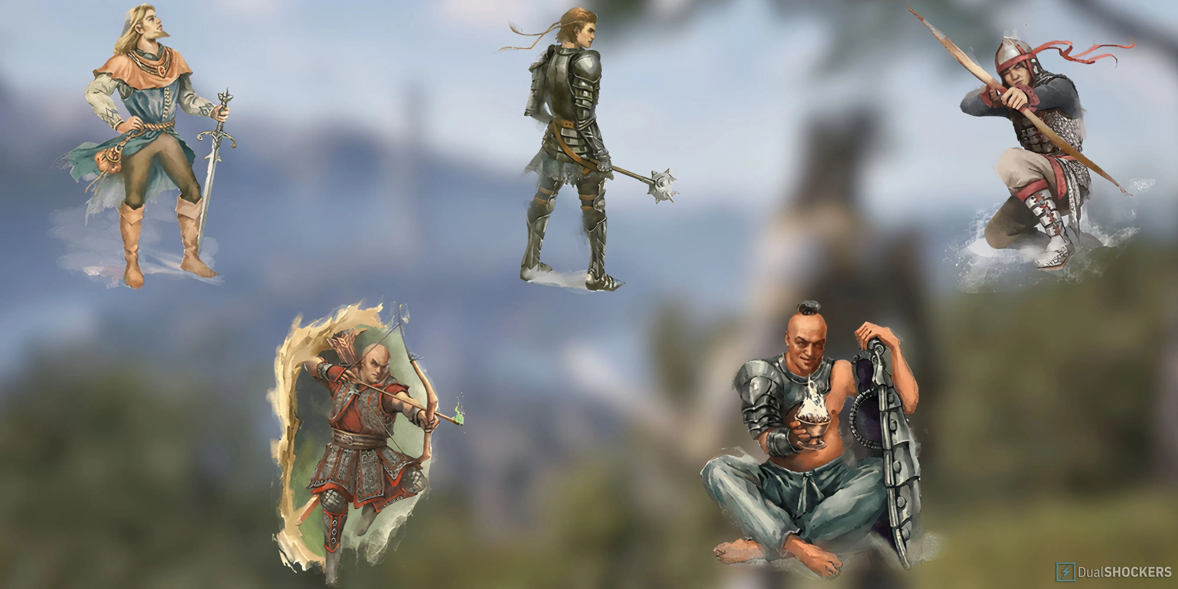 Các lớp nhân vật khởi đầu trong Oblivion Remastered