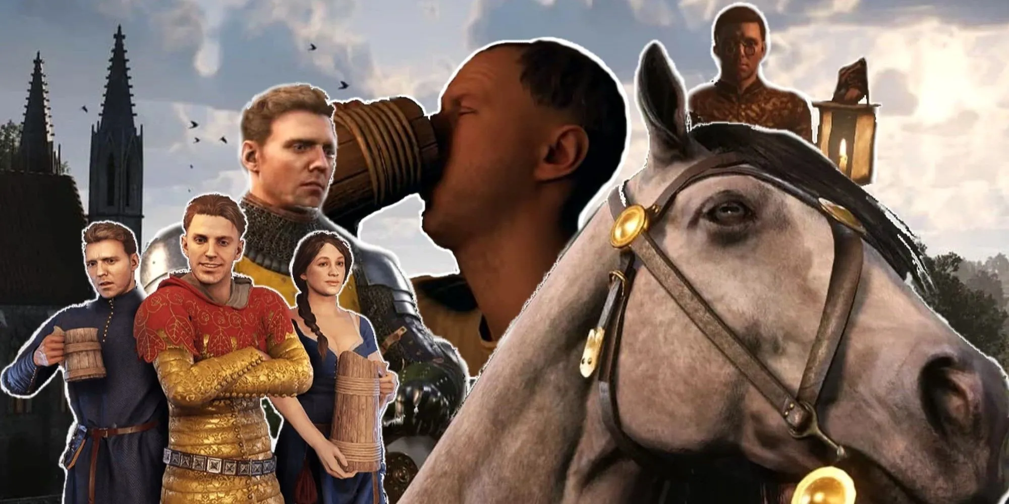 Các nhân vật trong Kingdom Come Deliverance 2 tham gia nhiệm vụ Striped Tonies