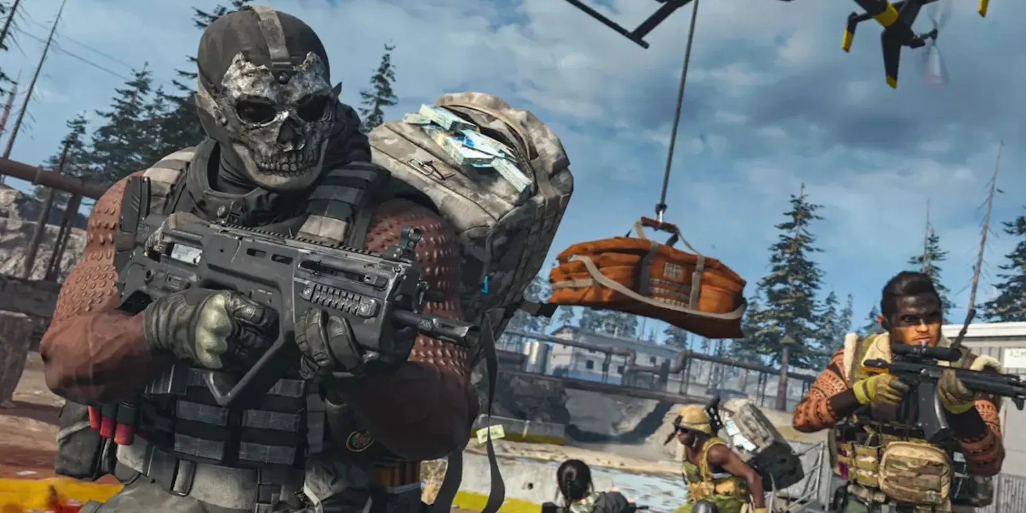 Call of Duty Warzone - một cảnh chiến đấu quen thuộc
