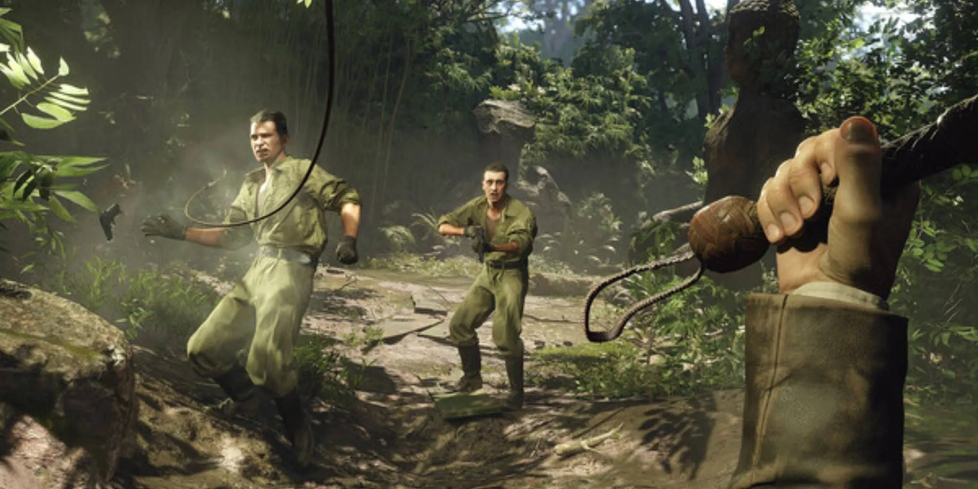 Cận cảnh gameplay trong game phiêu lưu hành động Indiana Jones and The Great Circle