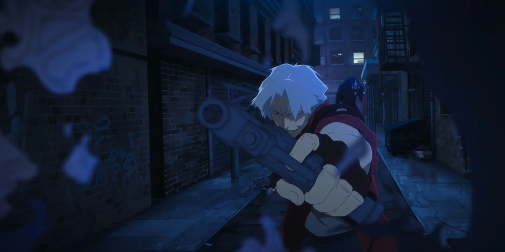 Cảnh chiến đấu mở màn ấn tượng của Dante trong tập 1 Devil May Cry Netflix