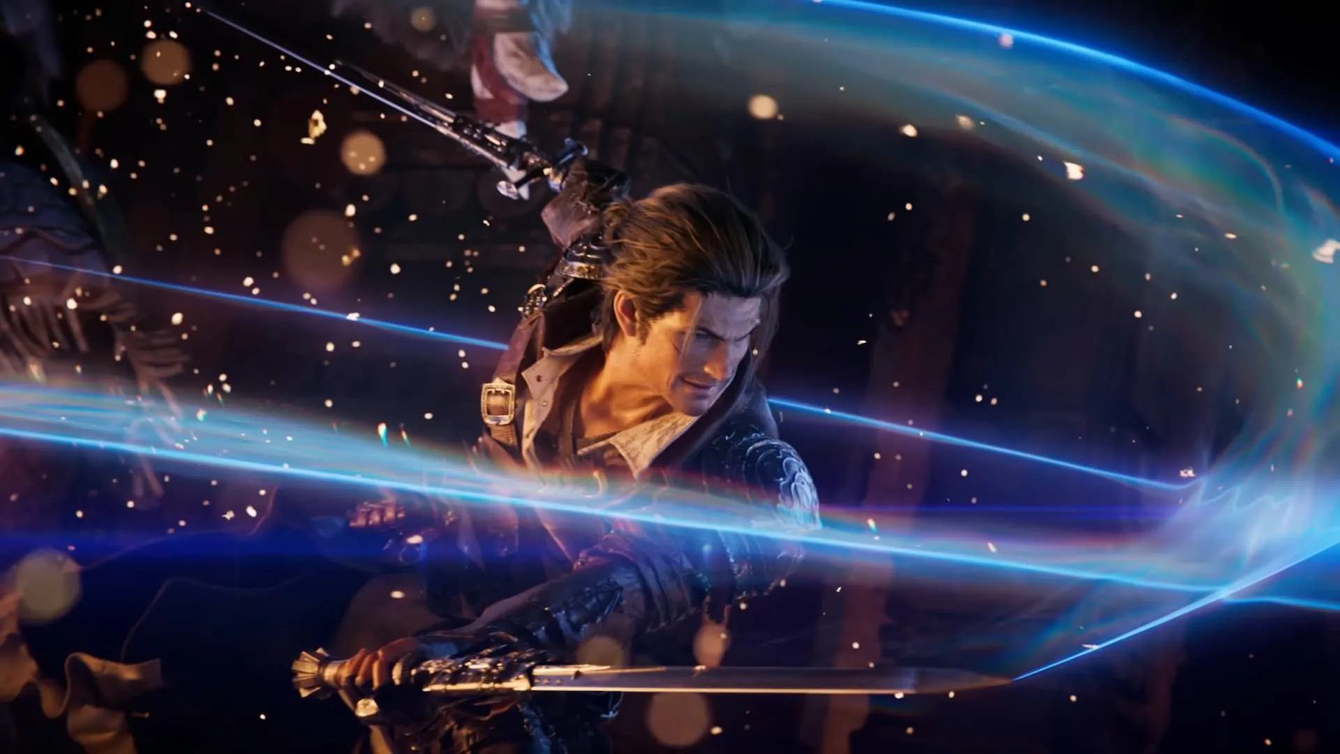 Chiến Binh Ánh Sáng sử dụng kỹ năng Viper trong trailer Final Fantasy 14 Dawntrail