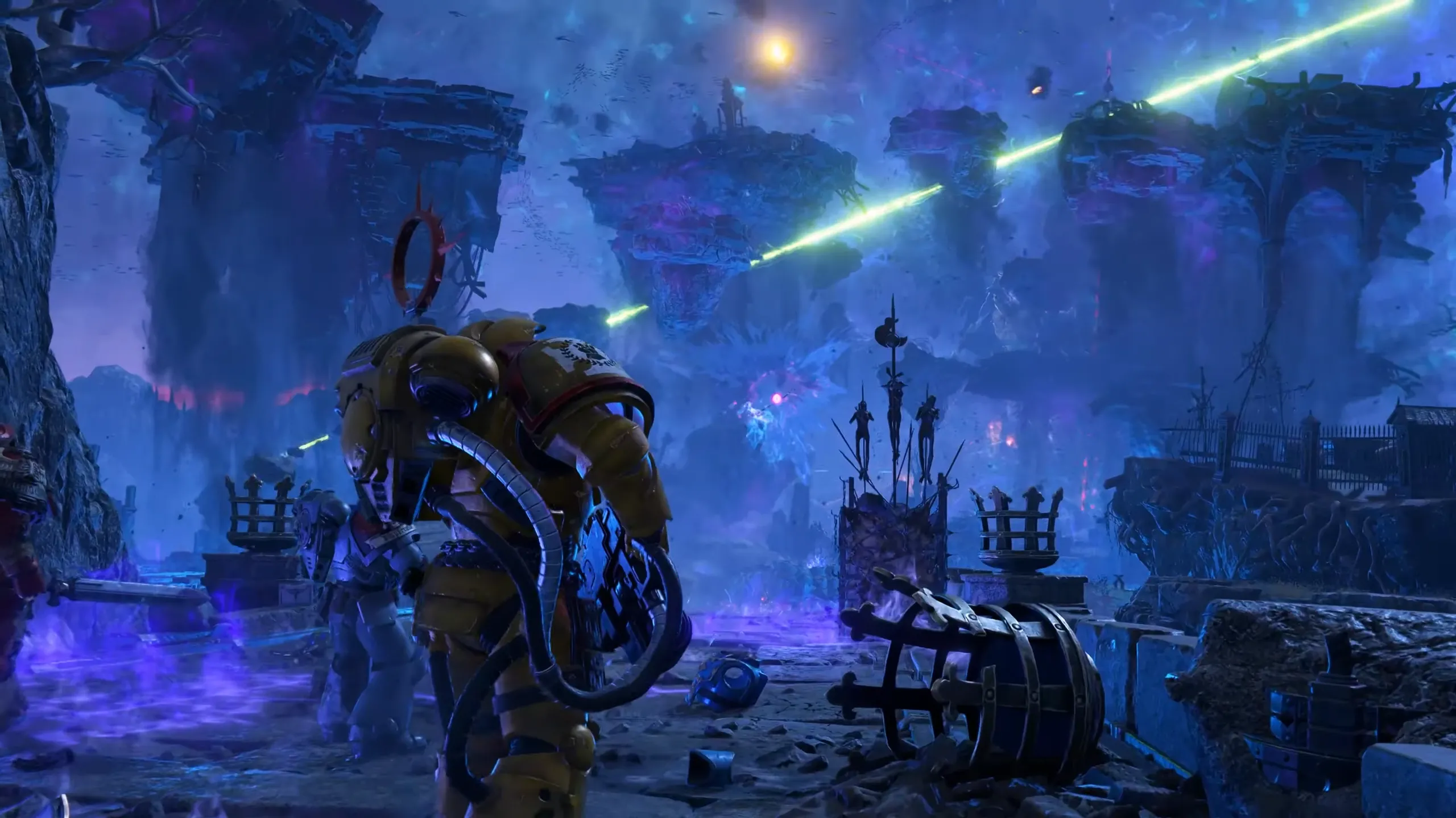 Chiến binh Space Marine trong bản cập nhật Obelisk của Space Marine 2