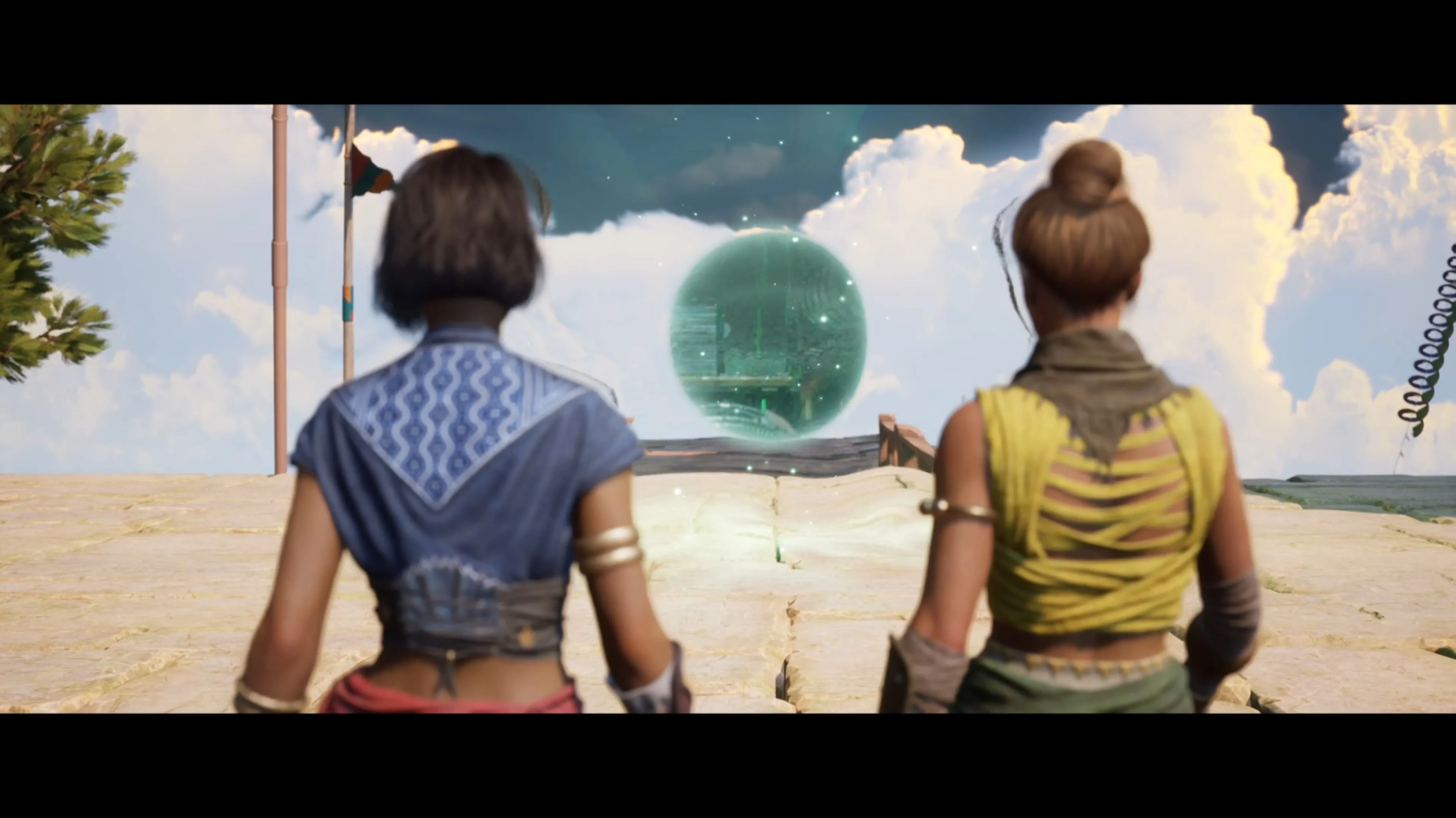Cổng thoát hiểm cuối màn chơi Kites trong game Split Fiction