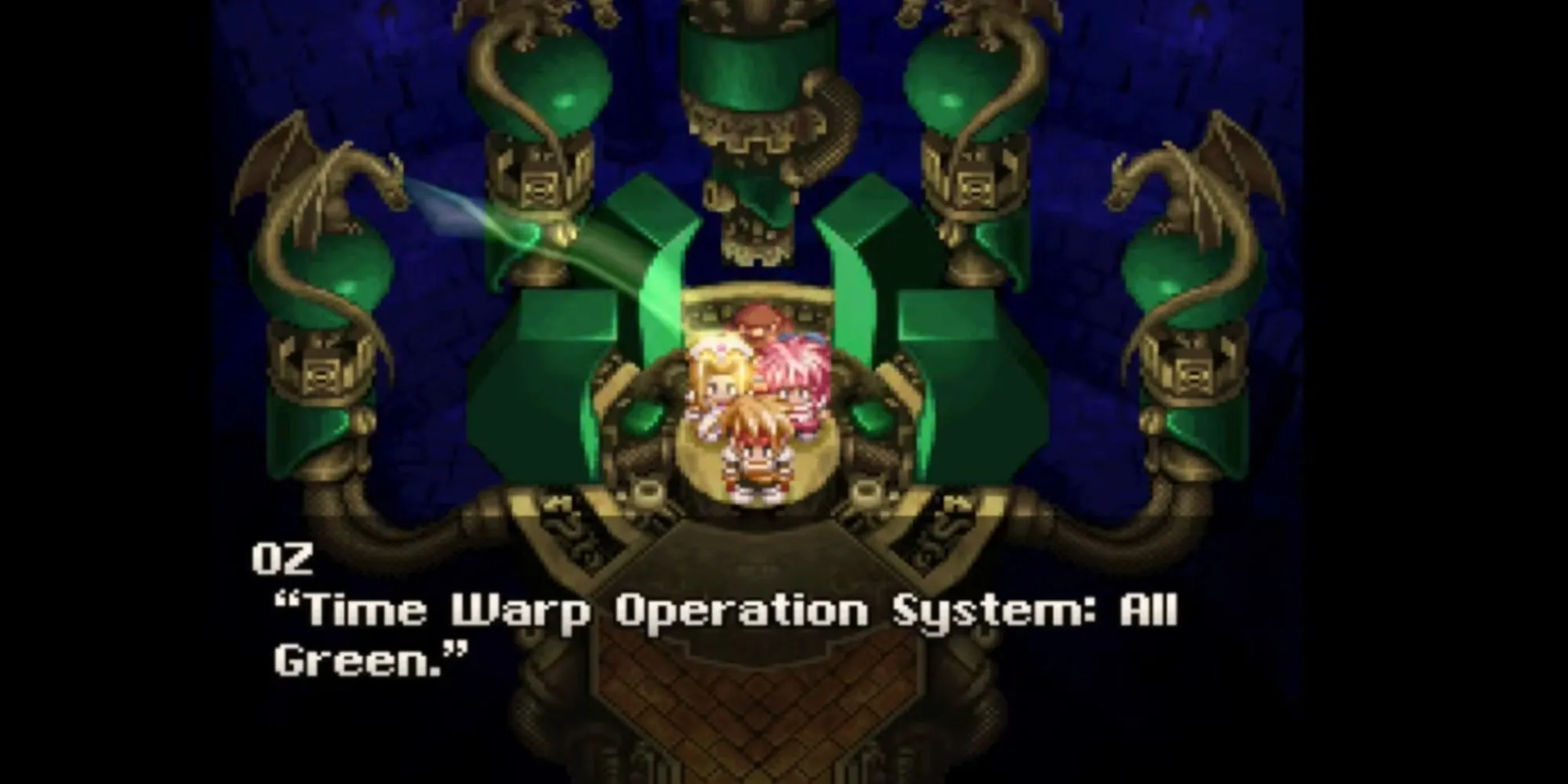 Top JRPG Du Hành Thời Gian: Cốt Truyện & Gameplay Đỉnh Cao 1 Cress và đồng đội trong Tales of Phantasia du hành qua các dòng thời gian