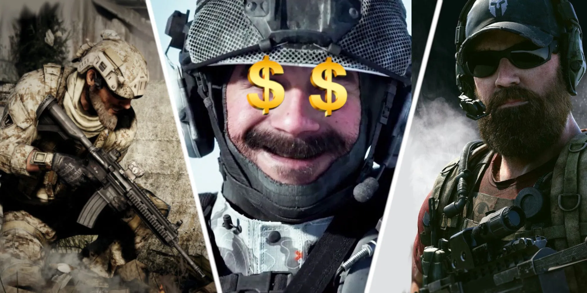 Cuộc đối đầu giữa các tựa game bắn súng lớn như Medal of Honor, Call of Duty và Ghost Recon Wildlands.