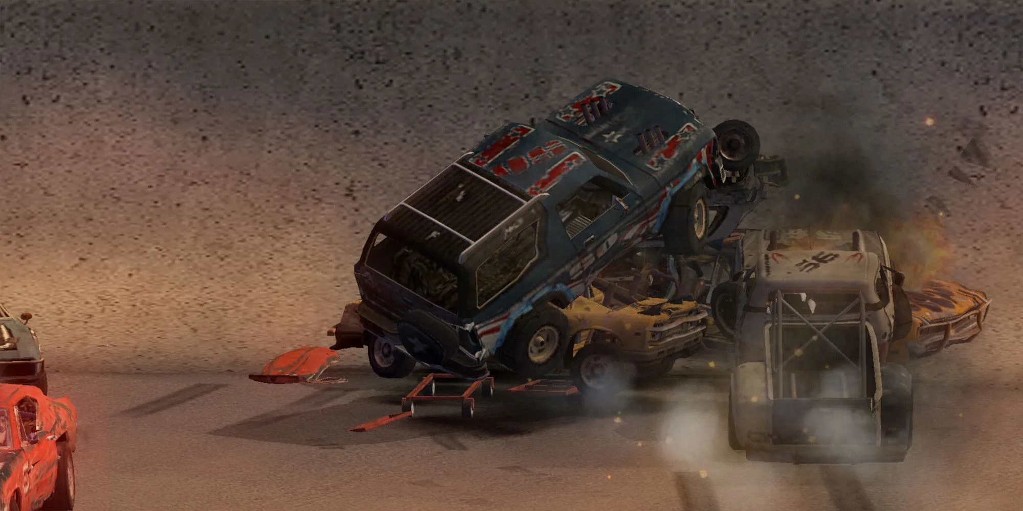 Đấu trường demolition derby hỗn loạn trong FlatOut 2
