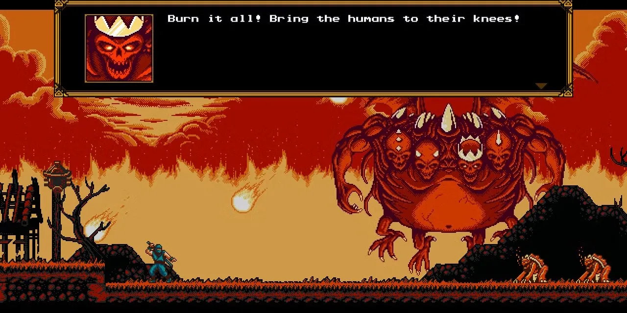 Demon King - Quỷ Vương với nhiều dạng biến hóa trong The Messenger, từ cận chiến đến không chiến