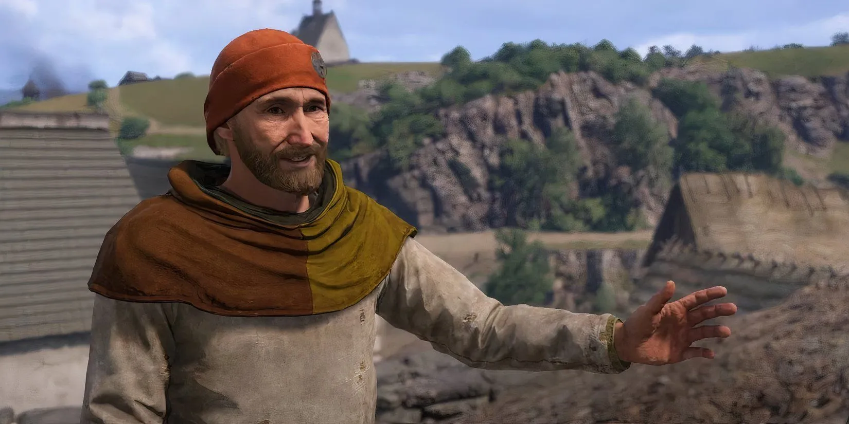 Foreman Valch giao nhiệm vụ Striped Tonies cho Henry trong Kingdom Come Deliverance 2
