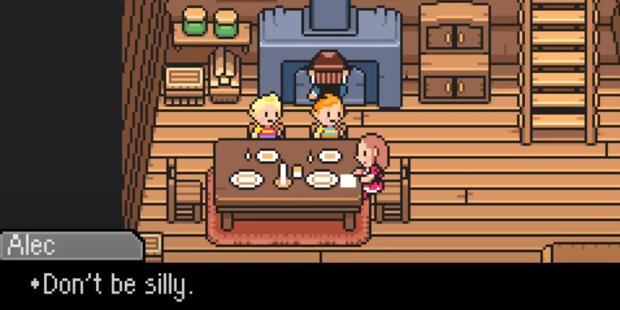 Top JRPG GBA: Tuyệt phẩm game nhập vai Game Boy Advance 1 Gameplay Mother 3 GBA với Lucas và đồng đội trong trận chiến đồ họa pixel