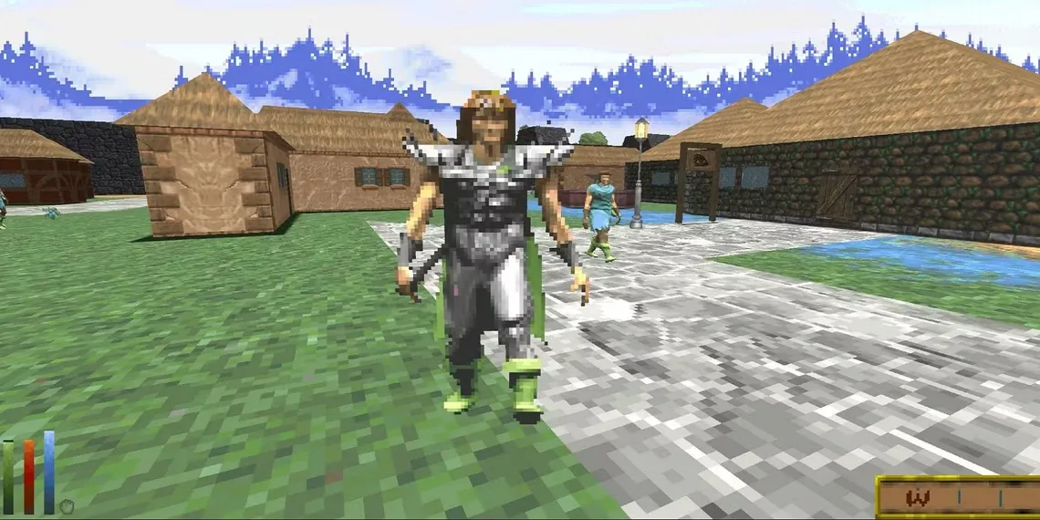Giao diện và đồ họa của The Elder Scrolls II Daggerfall