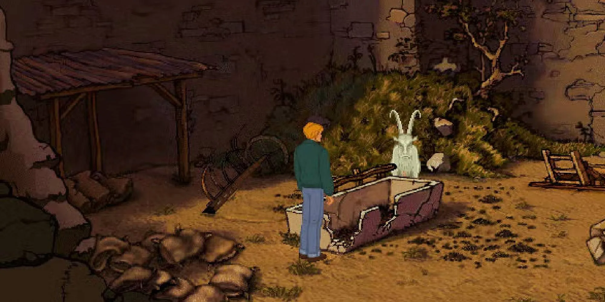 Goat Puzzle Broken Sword Shadow of the Templars