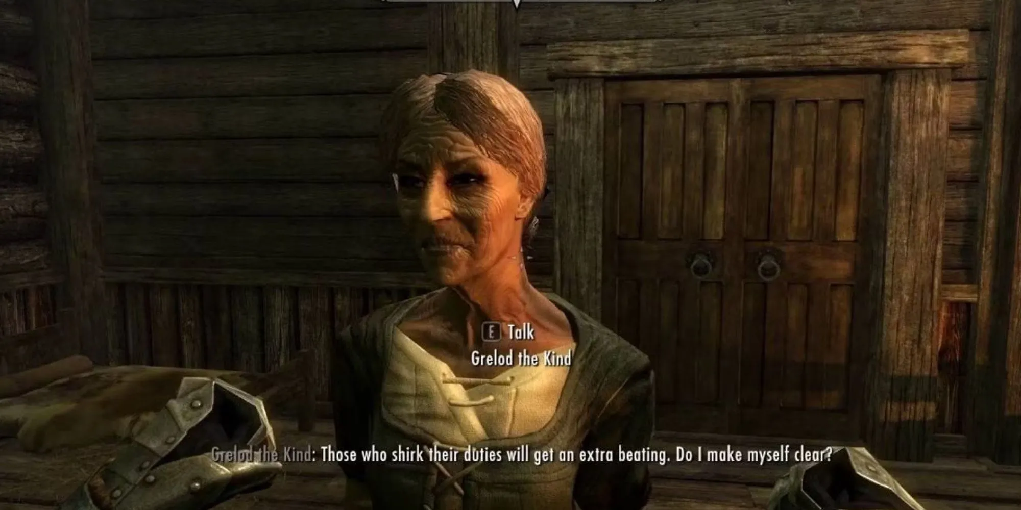 Grelod the Kind là một người không tốt trong Skyrim.