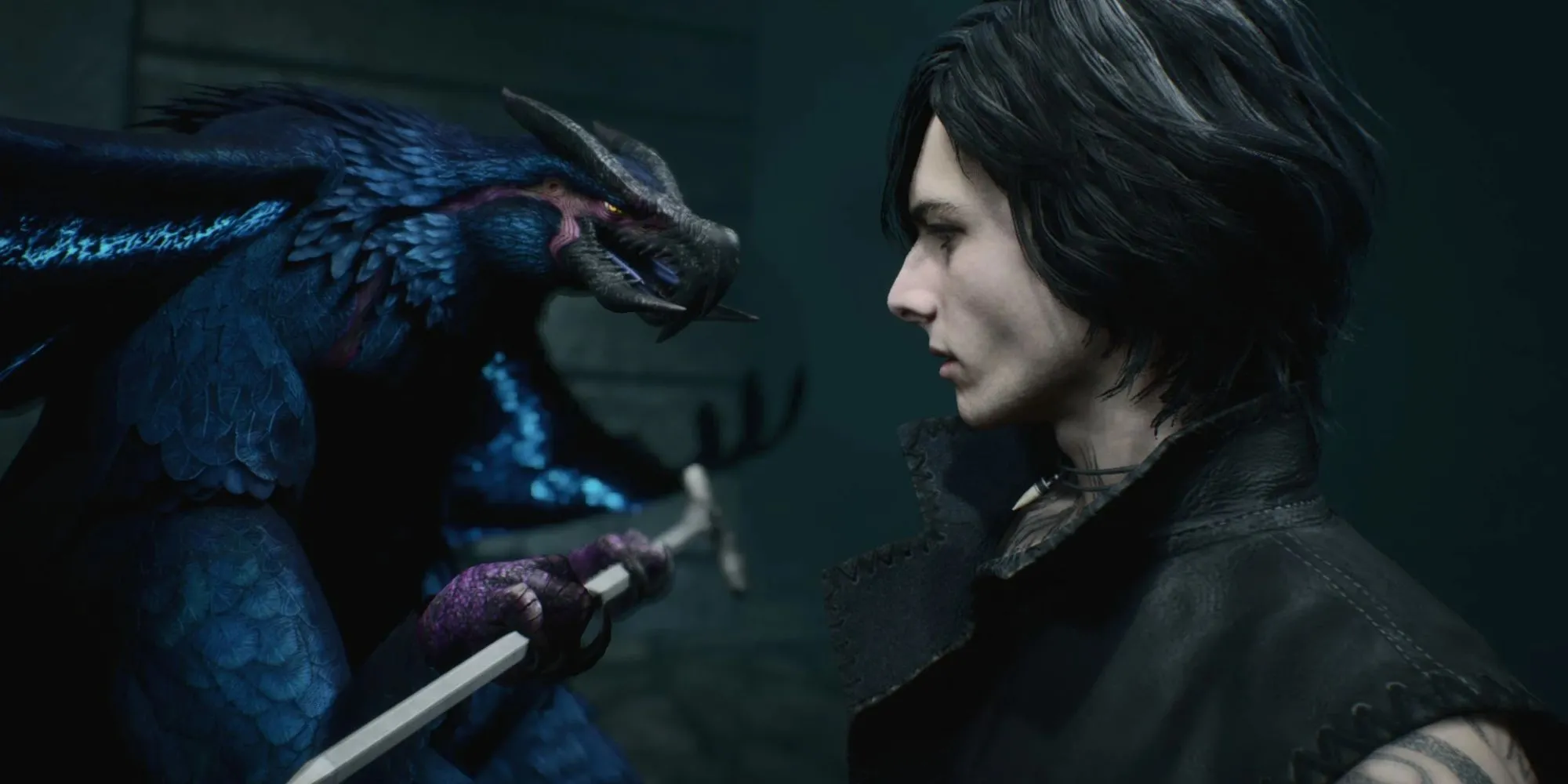 Griffon, Familiar chim tấn công tầm xa bằng điện của V trong Devil May Cry 5 - Hỗ trợ đắc lực cho lối chơi V
