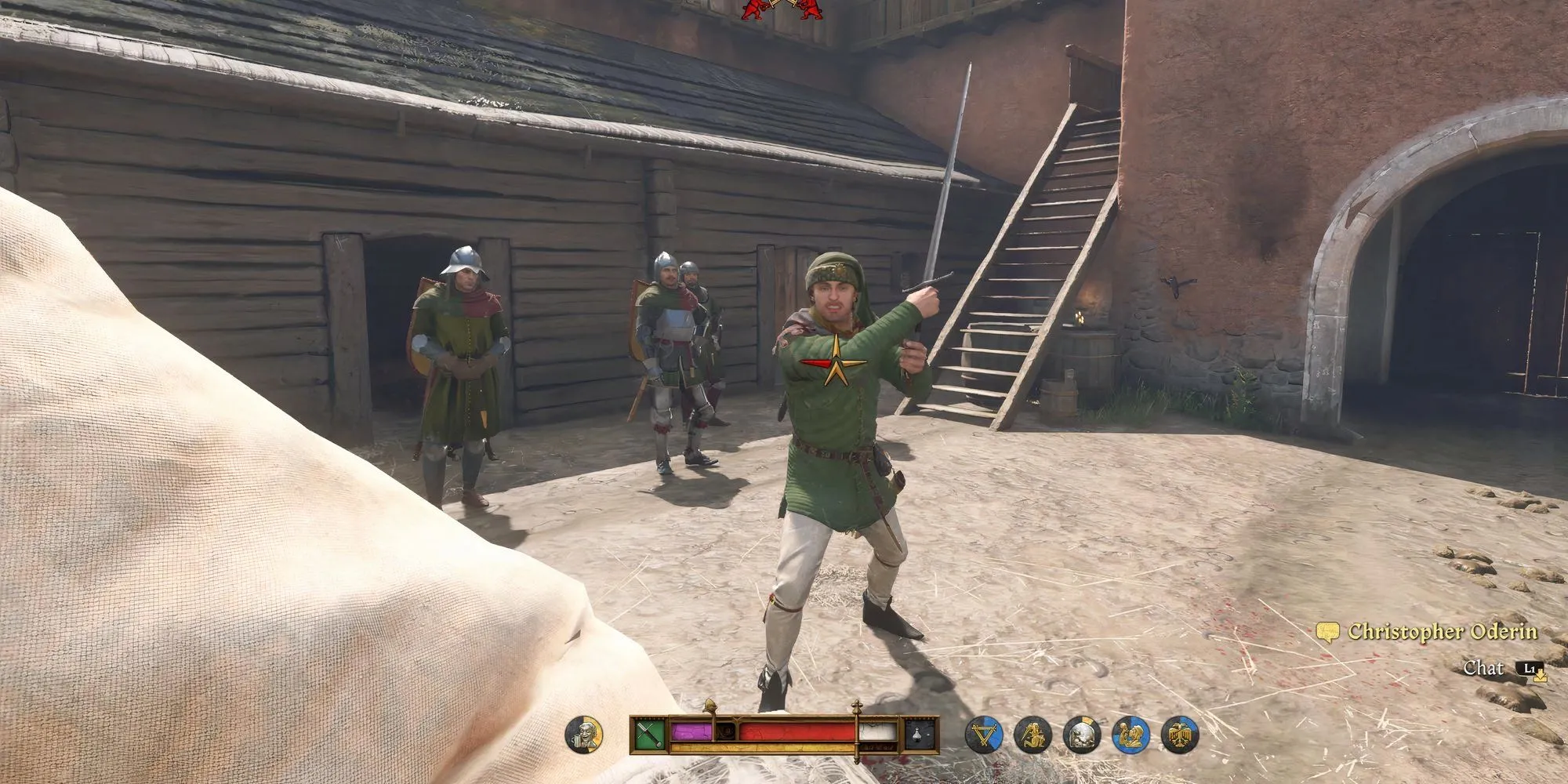 Hai hiệp sĩ đang giao chiến tay đôi trong Kingdom Come Deliverance 2