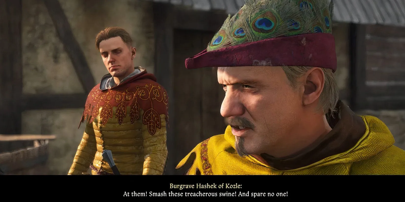 Hashek thể hiện bản chất thật trong lựa chọn nhiệm vụ A Necessary Evil Kingdom Come Deliverance 2