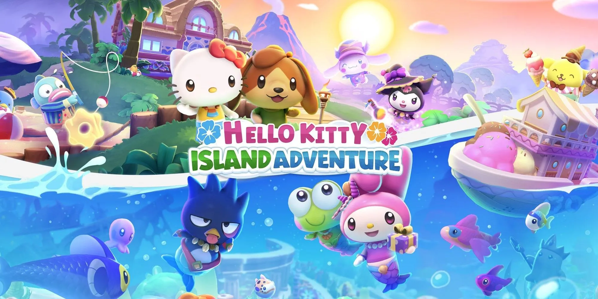 Hello Kitty Island Adventure - nhân vật chính và bạn bè trên đảo