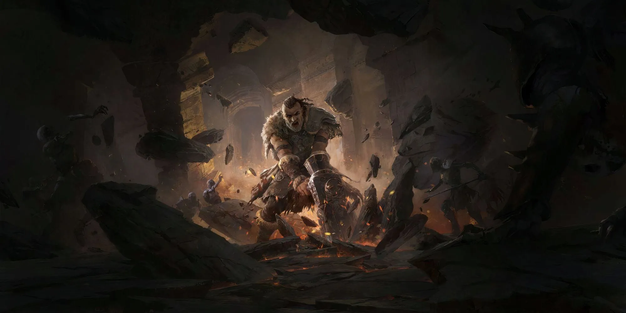 Hình ảnh Chiến Binh Titan oai phong trong Path of Exile II, một lựa chọn build khởi đầu mạnh mẽ