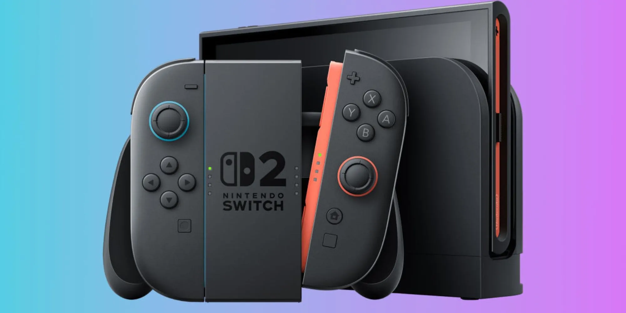 Hình ảnh concept của Nintendo Switch 2 kèm Joy-Con, liên quan đến tin đồn game Xbox sắp ra mắt