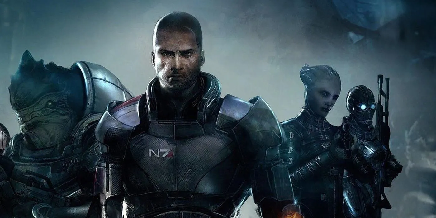 Hình ảnh dòng game Mass Effect của Bioware