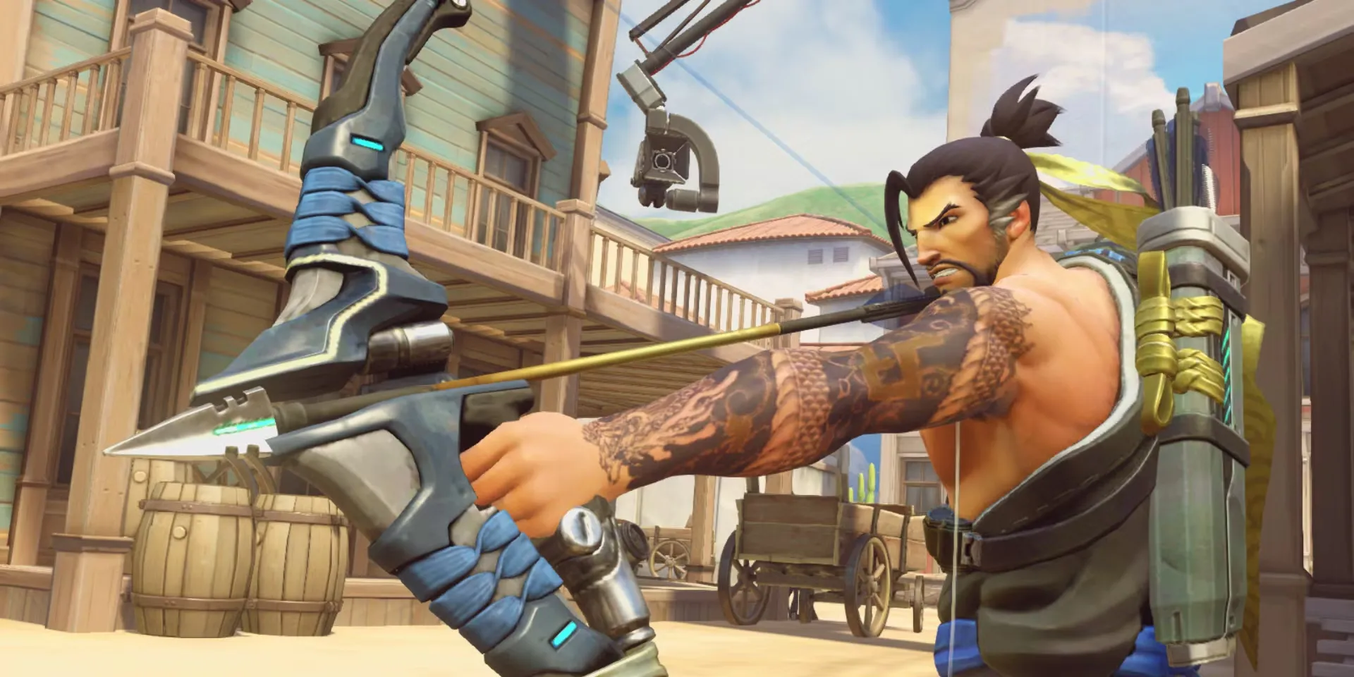 Hình ảnh gameplay đặc trưng của Overwatch 2 với các hero quen thuộc