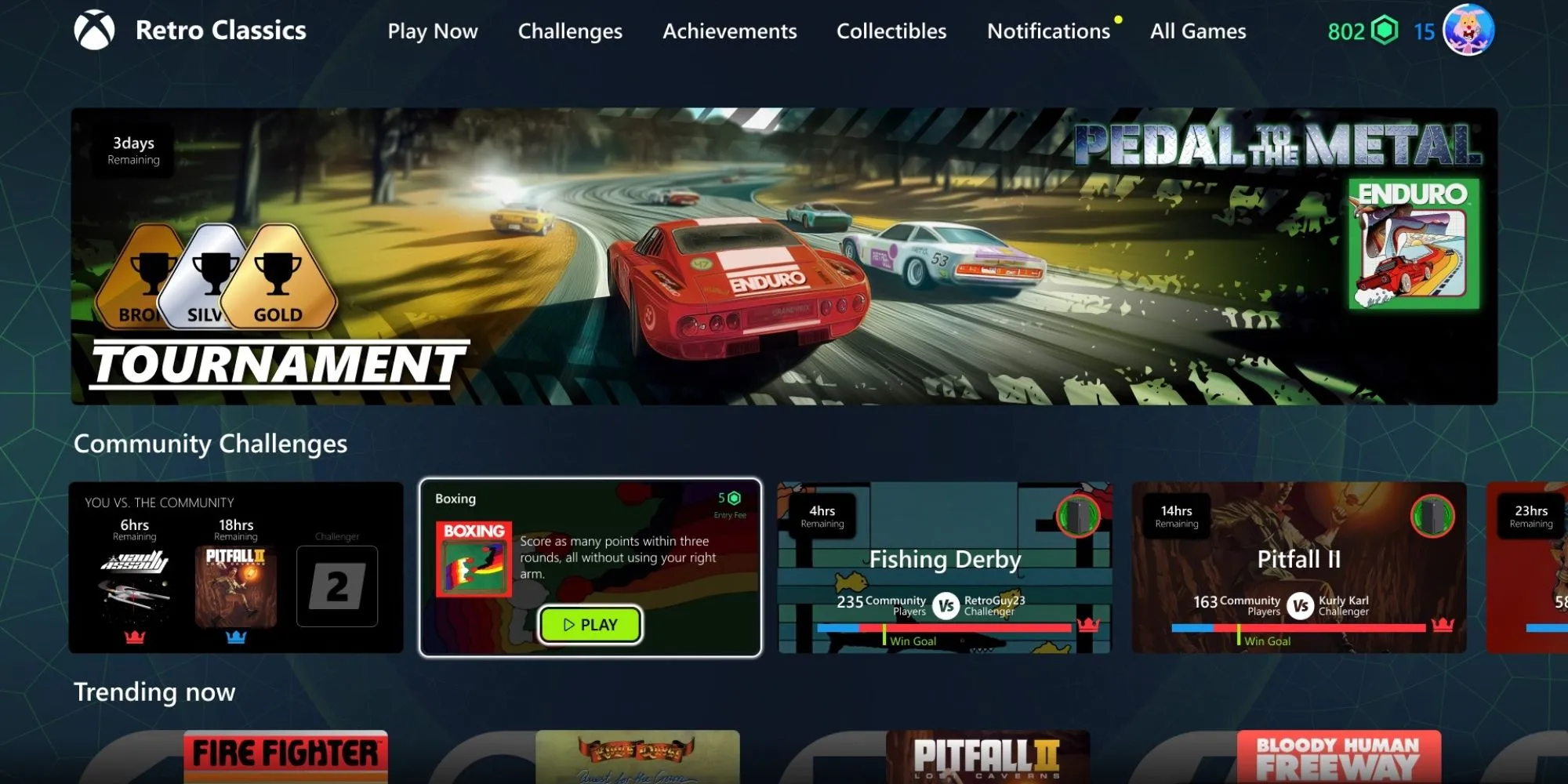 Hình ảnh giới thiệu bộ sưu tập game retro kinh điển trên Xbox Game Pass.