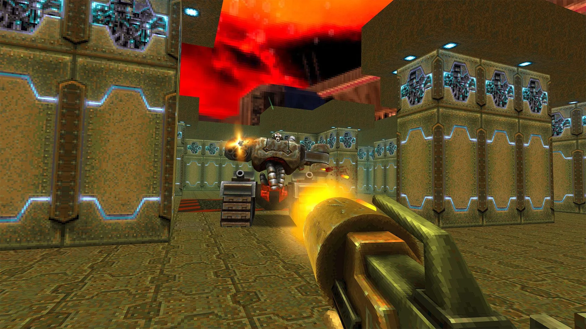 Hình ảnh minh họa game bắn súng cổ điển, gợi nhắc thể loại FPS mà Marathon theo đuổi
