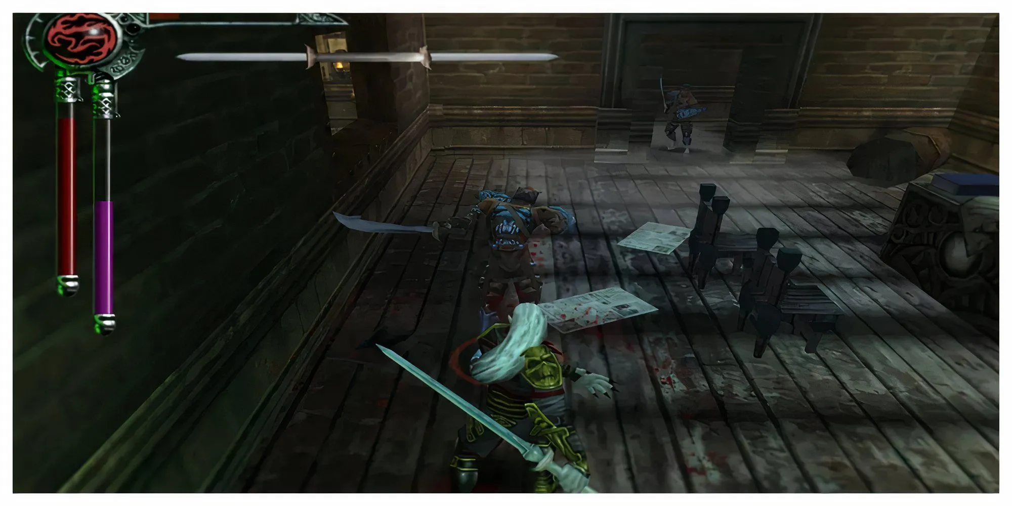 Hình ảnh nhân vật Kain trong Blood Omen 2 thuộc series Legacy of Kain